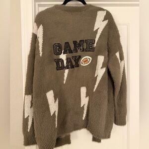 Judith March Brown Knit Sweater